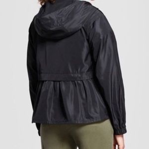 A New Day Peplum Active Black Jacket